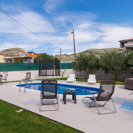Villa Initium,Heated Pool All Season トロギール エクステリア 写真